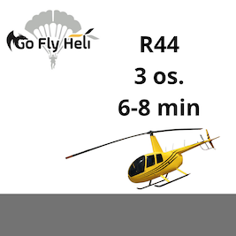 Let R44 – 6-8 min za 3 osoby